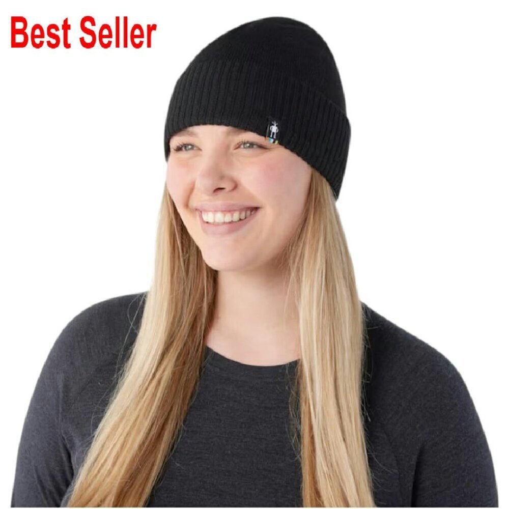 Fleece Lined Merino Wool Beanie Ultra Soft Warm Winter Hat Unisex Classic